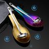 Large Stainless Steel Spoon Holder Heat-Resistant Cooking Spoon Holder Coffee Spoon Holder