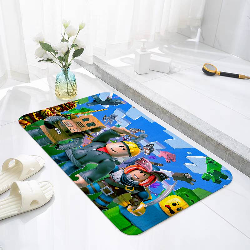 Spiel Cool G-Roblox-S Teppich Für Wohnzimmer Sofa Dekor Moderner Teppich Bodenmatte Für Männer Schlafzimmer Langlebige Teppiche