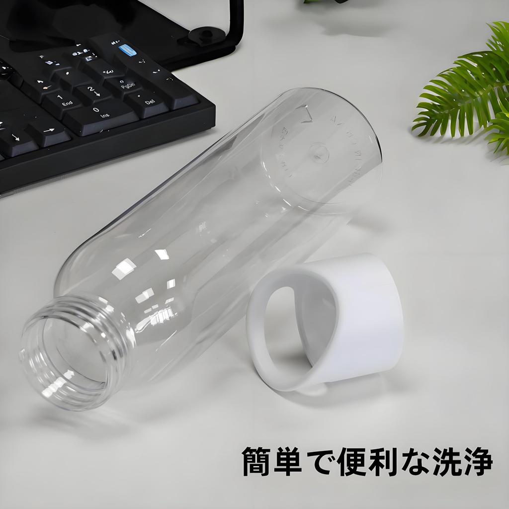 of food contact MYEEDA Water Bottle 650ml Bottle Easy to Wash Water Bottle Transparent Plastic BPA Free Water Bottle with Handle Water for Boys Girls