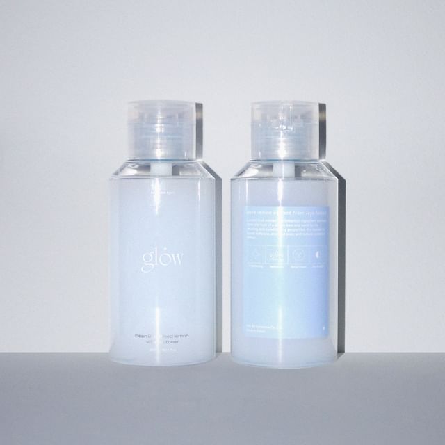 glow Очищающий и полирующий тонер с витамином С 300ml