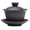 HaoKu High-End Purple Clay Gaiwan Teapot & Tea Set