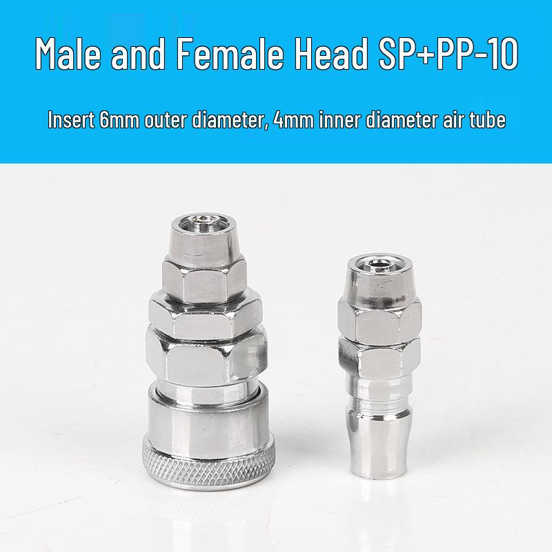 Pneumatic C-Type Quick Connector for Air Hose and Compressor Accessories