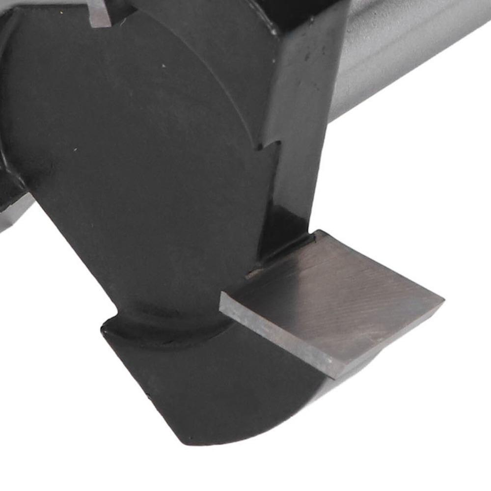 T Shaped Design Wood Milling Cutter 3 Teeth Slab Flattening Router Bit For CNC Machine