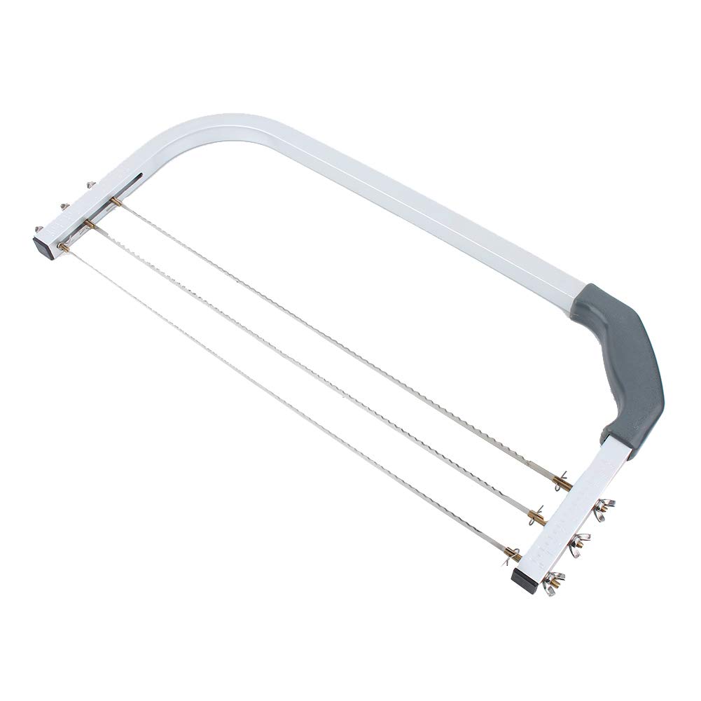 Adjustable Cake Lever Cake Cutter Slicer Leveler, Stainless Steel Wires Cake Cutter Slicer, Adjustable Cake Leveler for Leveling and Molding