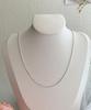 Alleun Silver 925 Square Bold Square Chain Necklace