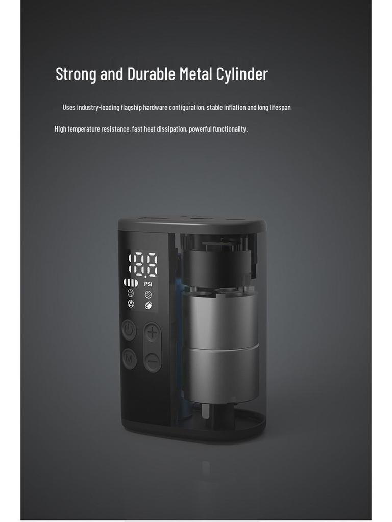 Woxin Portable Electric Pump - Multi-functional Inflator for Basketball, Football, Volleyball