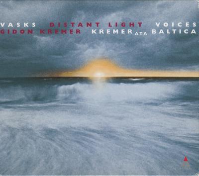 CD PĒTERIS VASKS - GIDON KREMER, KREME - Distant Light / Voices 3984226602 Teldec 1999 Germany Classical Used
