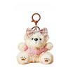 Niche Baking Bear Bag Pendant High-end Plush Toy Doll Schoolbag Pendant Cute Keychain