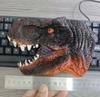 Hand Puppets Dinosaur Head Model Toy T-Rex Dino Jurass Shark Park Dolls Dinosaur Worlds Soft Plush Toy for Boys Kids Gifts