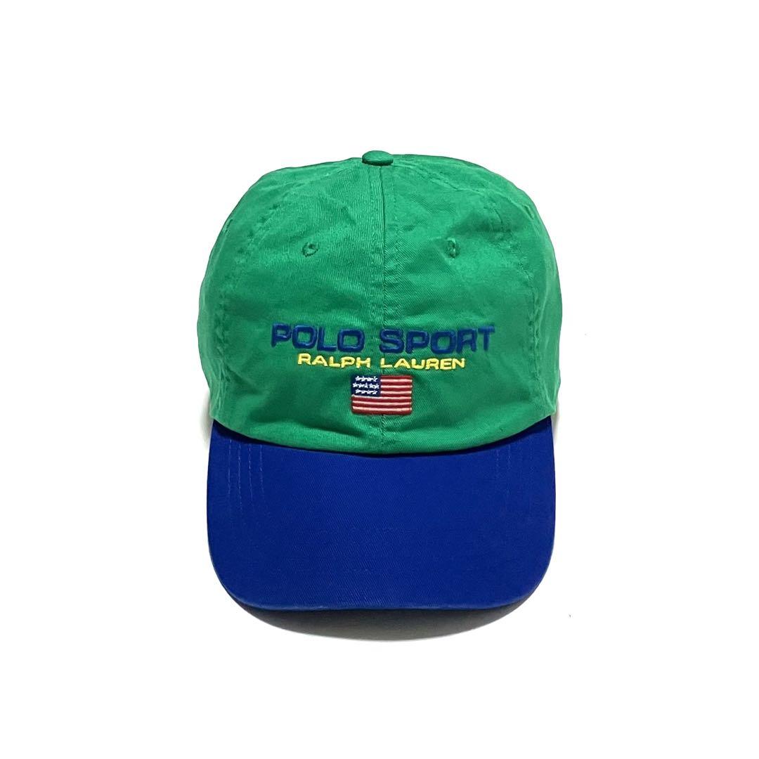 

[USED] POLO SPORT Two-Tone Cotton Cap with Embroidery