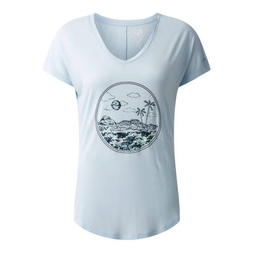 Womens/Ladies Serene Wave T-Shirt