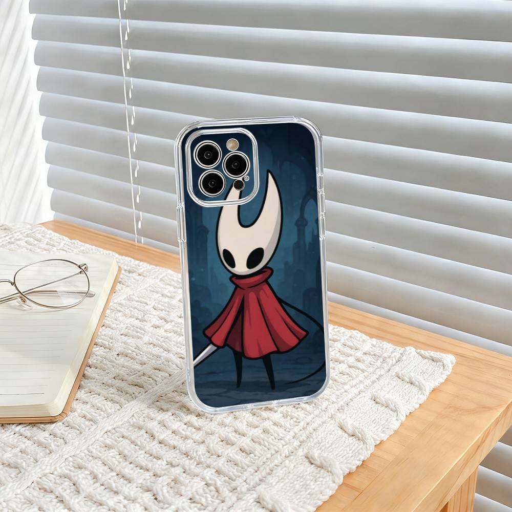 H-Hollow Knight Silksong Cool    Phone Case For iPhone17,16,15,14,13,12,11 Plus,Pro Max Soft Transparent Cover iPhone11PROMAX
