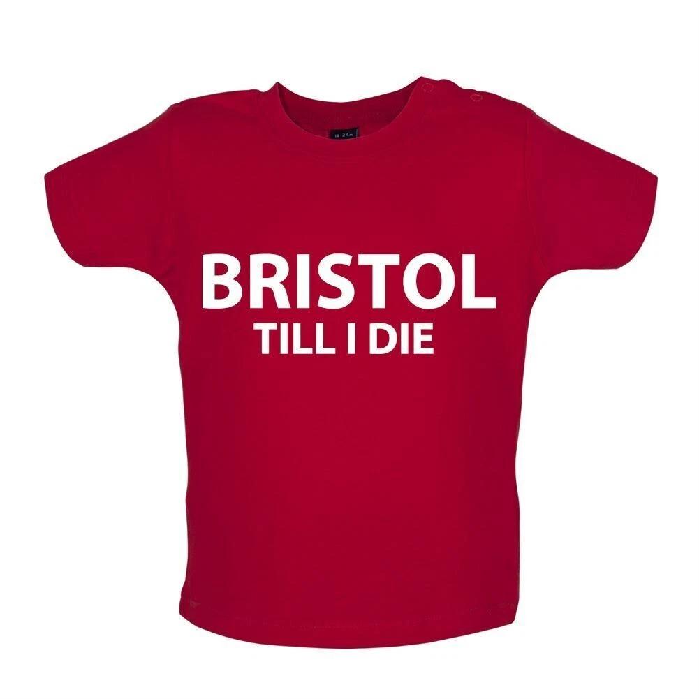 Bristol Until I Die - Kids T-Shirt Tees Top - Rovers City Blackbirds Pirates 150