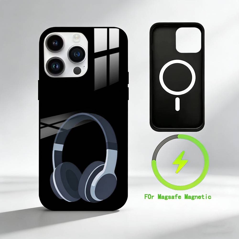 O-Object vector diagram Phone Case For iPhone 17 16 15 14 13 12 Pro Max Plus for Mirror Wireless Magnetic Cover
