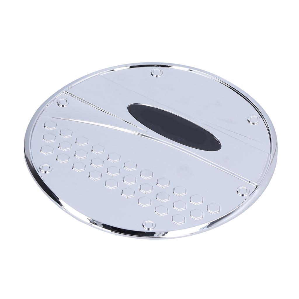 Acabamento da Tampa do Tanque de Combustível Tampa do Bocal de Gás Cromado Decoração Substituição para Mazda CX3 CX?3 2016?2018