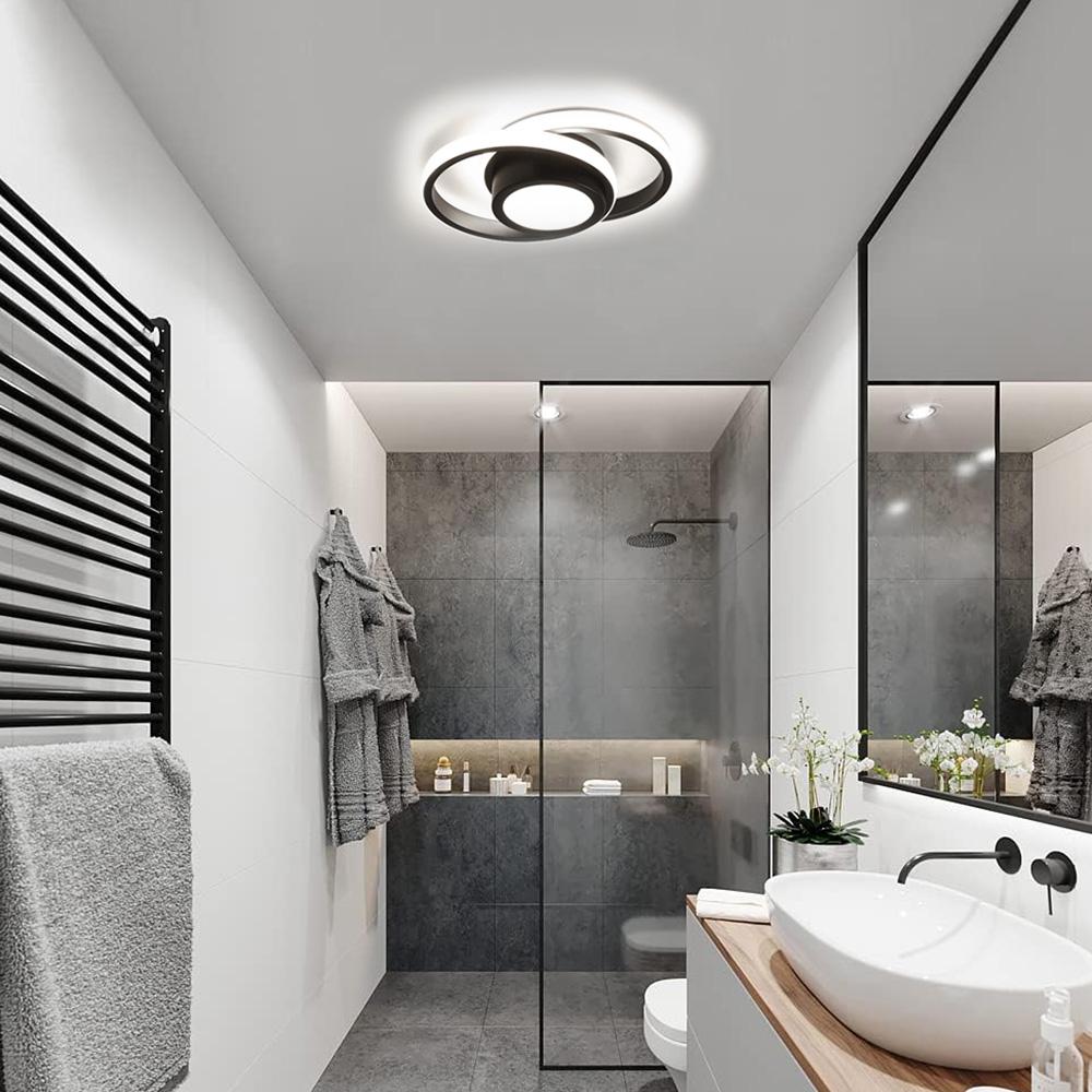 Lampă de tavan LED modernă, 3 culori, stil minimalist, corpuri de iluminat de interior pentru casă, hol, balcon, culoar, scări