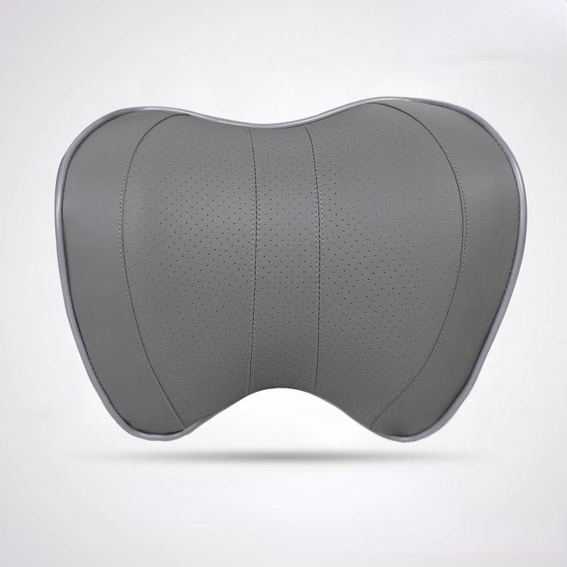 Car Headrest Neck Pillow For Seat Chair In Auto Memory Foam Cotton Cushion Fabric Cover Soft Head Rest Travel Office Support