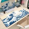 Grand Tapis de Souris pour Ordinateur Portable Gaming P-Pokemon Impression HD Tapis de Clavier en Caoutchouc Dessin Animé Mignon Oshawott 900x400mm Tapis de Souris