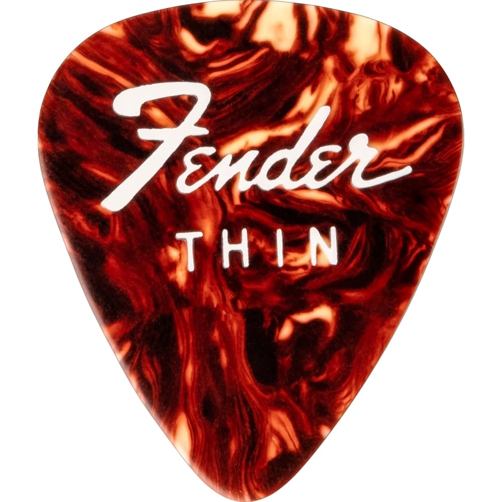 Fender/Fine Electric Pick Tin - 12 Pack Fenders [12 Pick Cans]