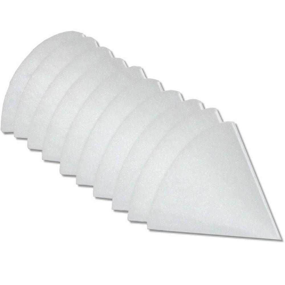 5Pcs Conical Cone Filter Compatible European Exhaust Air Filter Air Filtration Filter Sponge Ventilation Equipment
