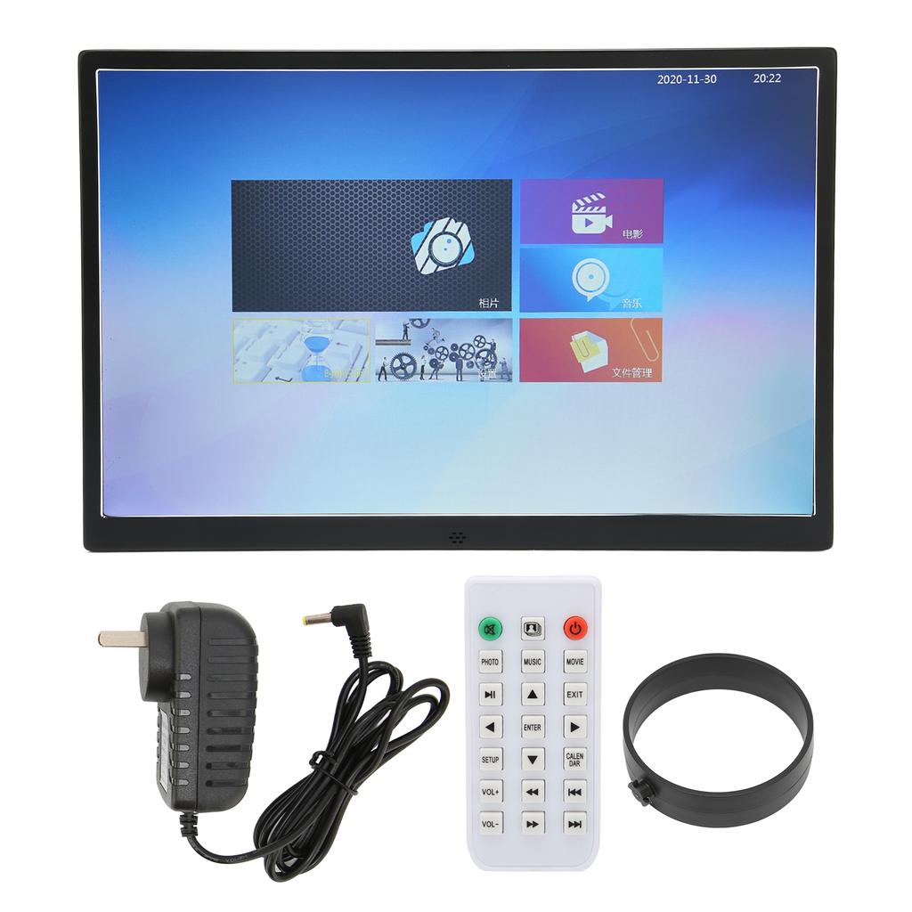 15in Digital Picture Frame 1280x800 Resolution Aluminum Alloy Digital Photo Frame for Sharing