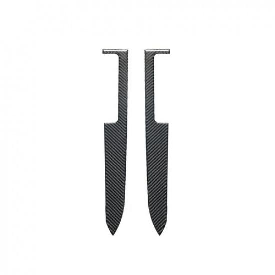 Carbon Fiber Interior Door Panel Cover Trim Sticker For Ford Mustang 2005-2009