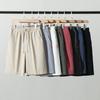 Yalu Men's Linen Blend Casual Shorts