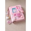 Collect Book Sticker Book Binder Cover Book Cover Denim Sticker Book