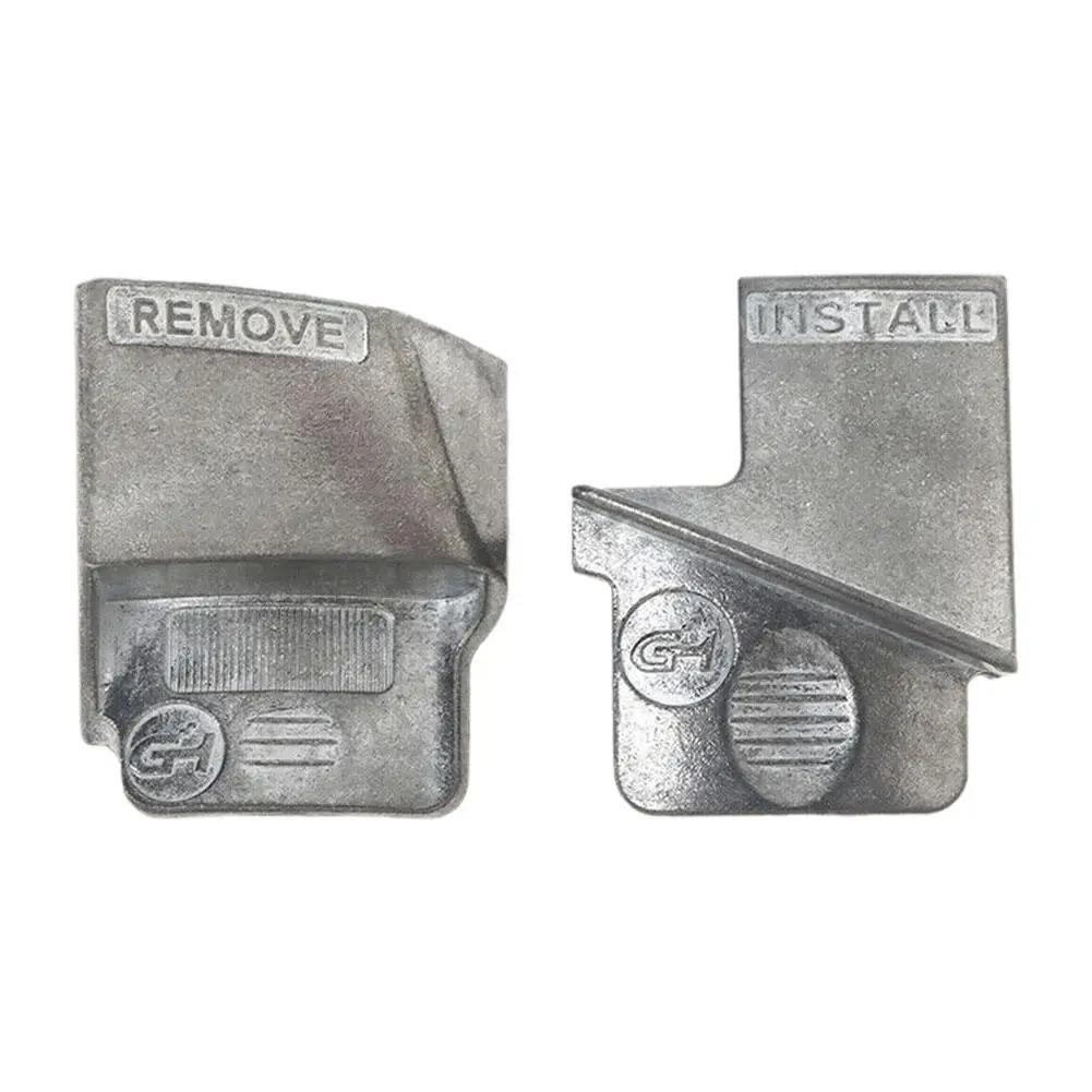 

2pc Professional Ribbed Drive Belt Remover Installer Tool Set Zinc Alloy Stretch Aux Belt Replacement Car Truck Repair Accessory