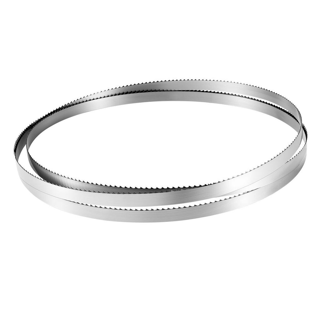Bandsaw Blade, 3810 Mm Length, 4 TPI Band Saw Blade with 18 HRC Hardened Sharp Teeth, SK5 High-Strength Carbon Steel, 19 Mm Width, Replacement for