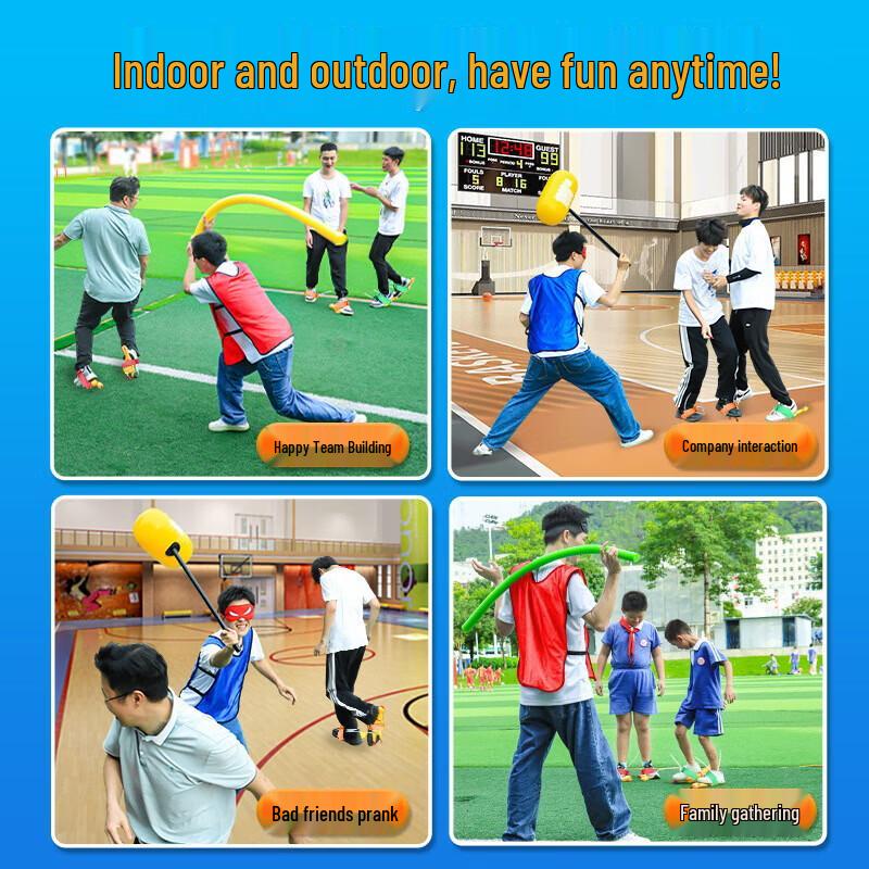Blindfolded Screaming Chicken Team Building Game Set