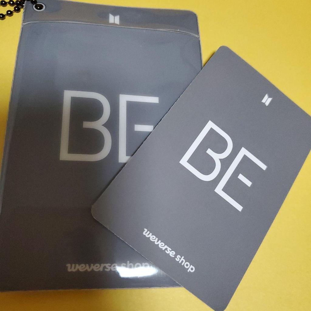 [USED] BTS Official JIN JIN BE Weverse Bonus Trading Card