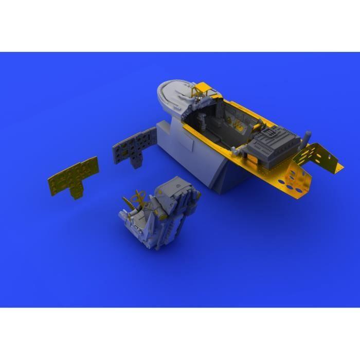 Maquette - EDUARD - MIG 29 Cockpit - Plastique - 1/48 - Pour enfants à partir de 15 ans