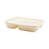 Disposable 4-Compartment Biodegradable Corn Starch Meal Box