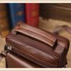 Genuine Leather Men's Messenger Bag 7-inch Mini One-shoulder Small Bag Multifunctional Backpack Cowhide Casual Men's Bag Handbag