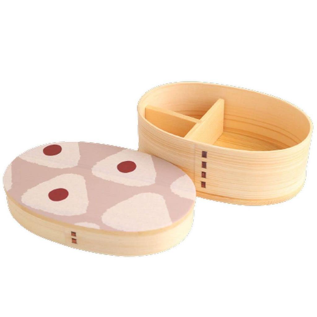 Wooden Lunch x x Urethane Kishu Current Model j-kitchens Humidity-Regulating Box, 17.5cm 11.3cm 6.3cm, 500ml, Coating, Maki-e Design,
