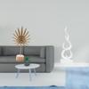 Flame Sculpture Metal Resin Figurine Nordic Creative Ornament Abstract Fire Shaped Statue for Table