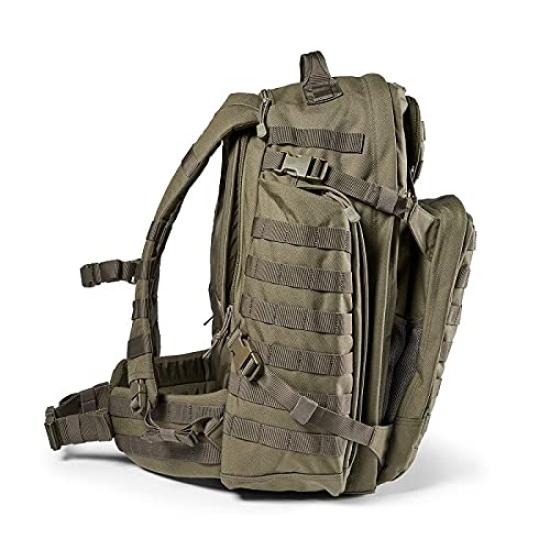 5.11 Tactical Rush 72 2.0 Rucksack (55 Liter) - Neues Modell, Militärqualität, Rangergrün (Produktcode: 56565)