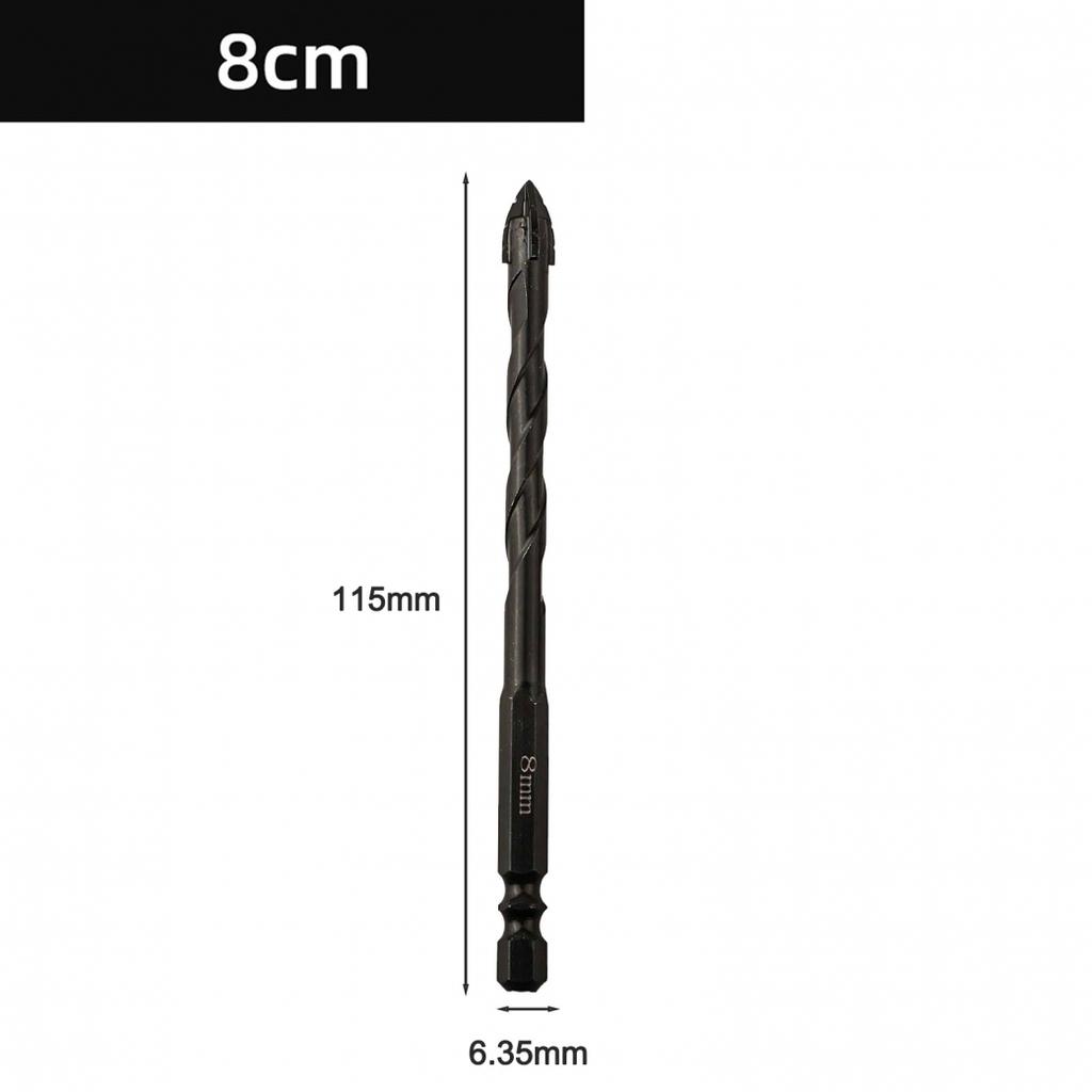 Eccentric Drill Bit Set for Drilling Glass Tiles and Hard Plastics