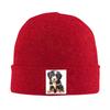 Bernese Mountain Dog Animal Warm Knitted Cap Fashion Bonnet Hat Autumn Winter Outdoor Beanies Hats for Unisex Womenx Adult