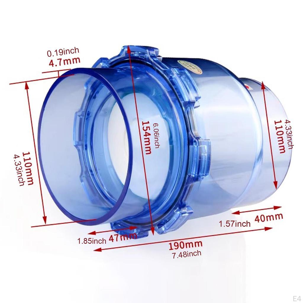 Drain Backflow Preventer Anti Odor Easy Installation Smell Stoper Secure Sealing for Sewers Home