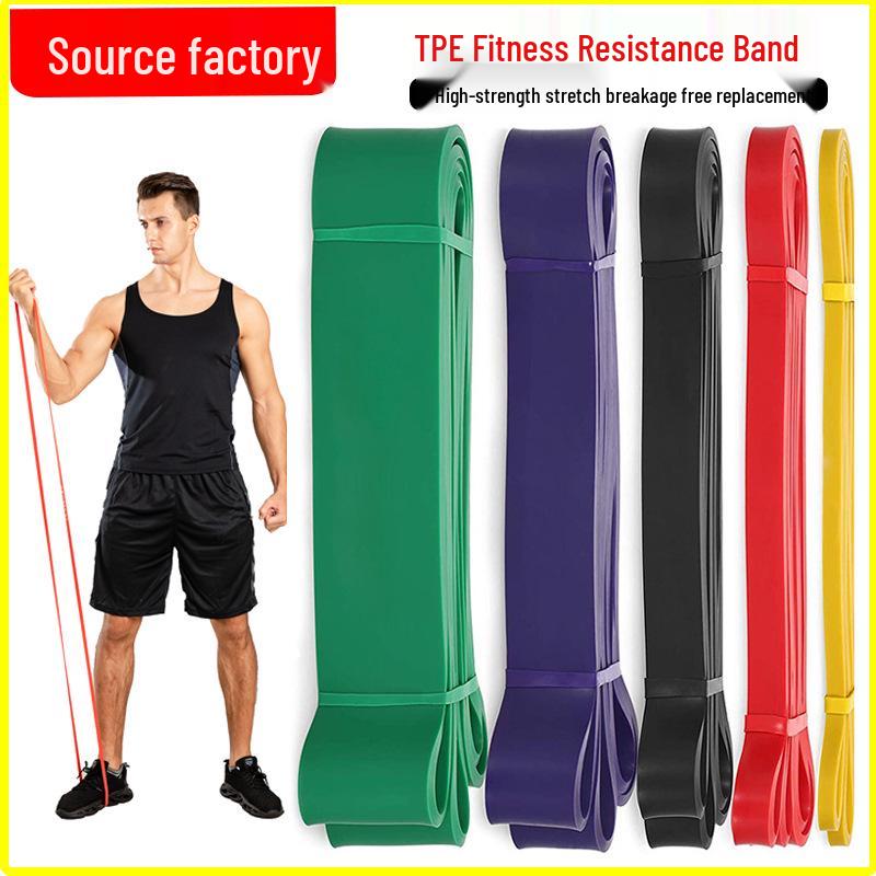 Men's Strength Training Elastic Resistance Band for Home, Pull-ups, and Yoga