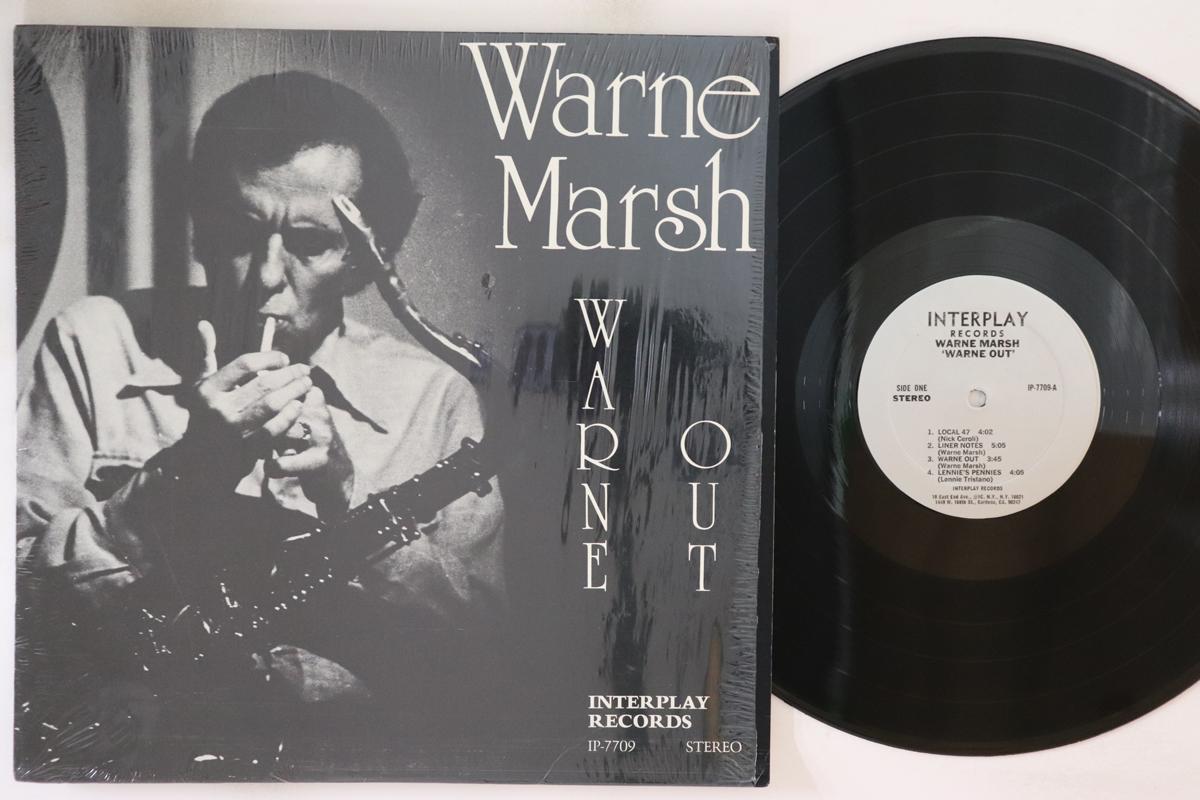 

LP Record WARNE MARSH Warne Out IP7709 INTERPLAY 1977 US Jazz Used