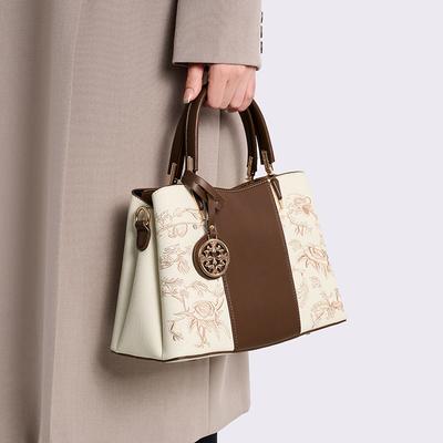 Spring And Summer Large-Capacity Bag, New Chinese Style, Trend, Versatile And Simple, Mother'S Day Gifts