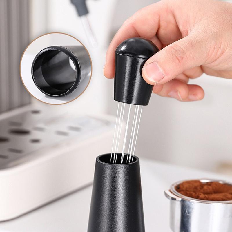 1Pc New Coffee Stirrer Needle Espresso Powder Stirrer Distributor Leveler WDT Distribution Tool Distribution Barista Accessories
