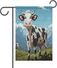 Seasonal Garden Ag Grassland Dairy Cow Yard Outdoor Ag Decoration Outdoor Vertical Small Garden Decor IIC