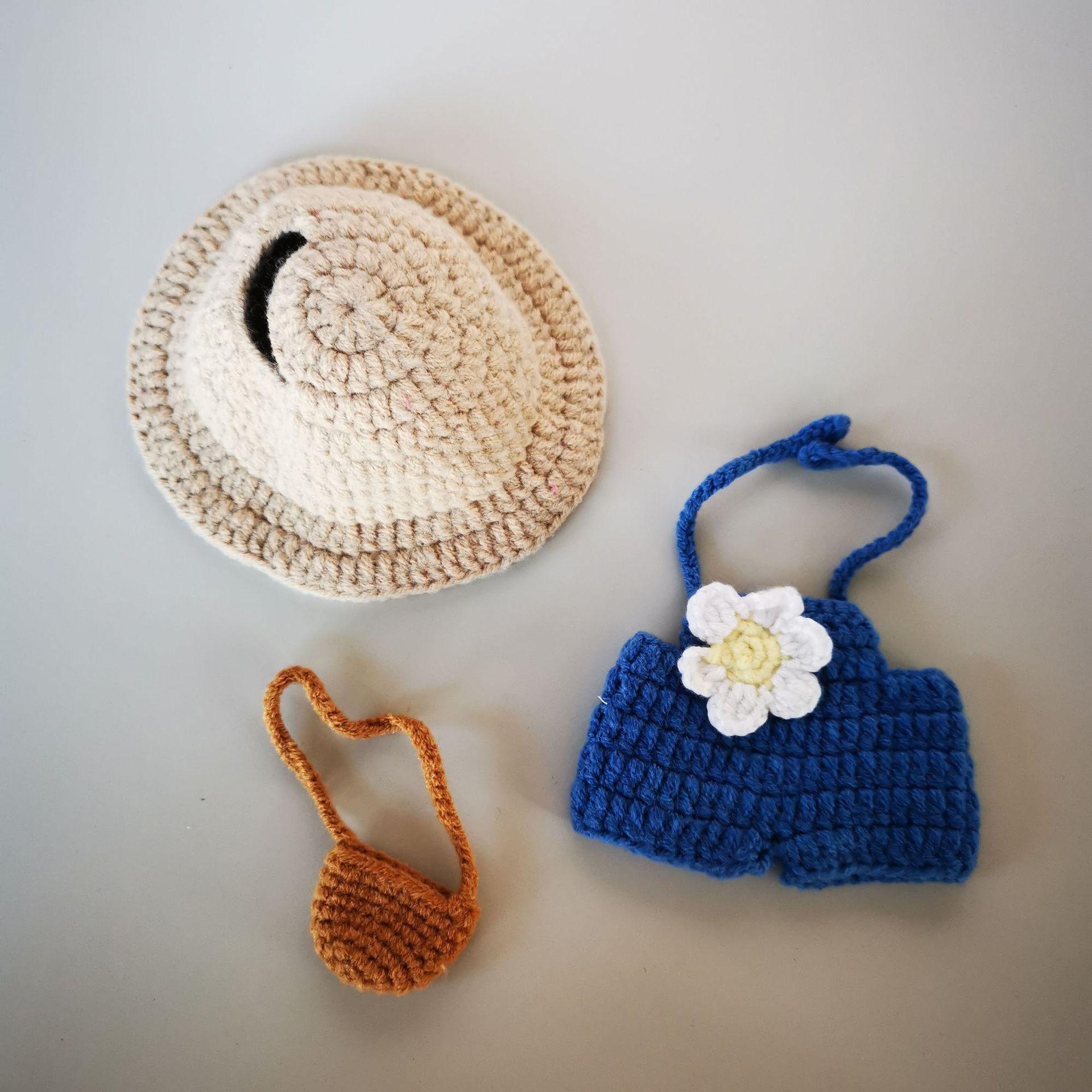 

Вязаный свитер и набор подвесок для куклы Лабубу 17 см Color customizable