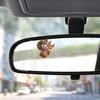xiaobudian Car Sticker, Waterproof PVC Self-adhesive Traceless Auto Decal, Little Squirrel Pinecone Pattern Sticker for Fuel Tank Caps Windows Luggage