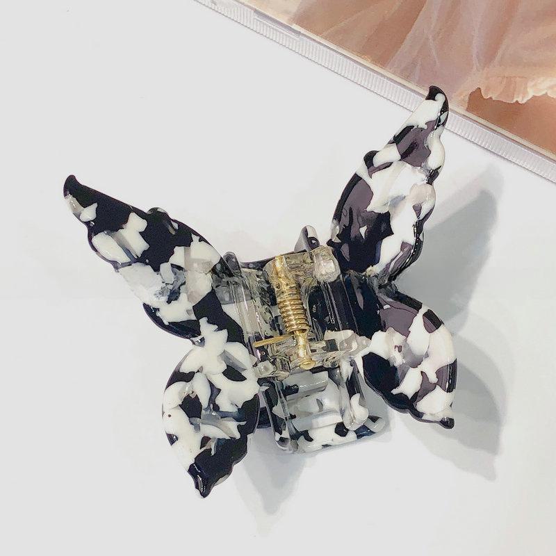 

Французская милая корейская шпилька-бабочка - зажим для волос «Акула» из акрила и ацетата для хвостиков null