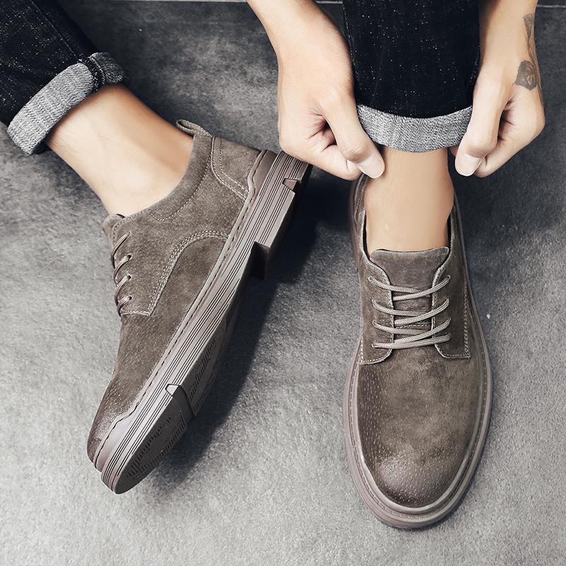 Leder Herren Bequemer Freizeitschuh Klassisch für Herren Business Schuhe Allround Schnürschuhe Herren Oxfords Schuhe Outdoor Laufschuhe